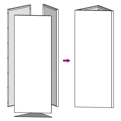 vidaXL Sodo lovelis, antracito, 30x26x75cm, plienas, trikampis