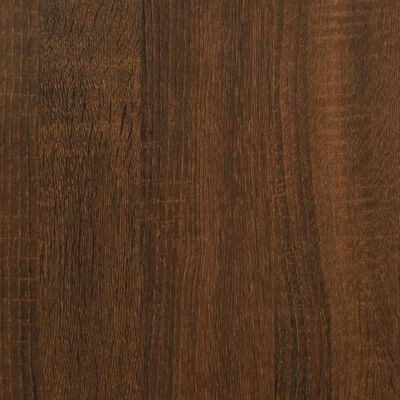 vidaXL Šoninės spintelės, 2vnt., rudos ąžuolo, 60x35x70cm, mediena