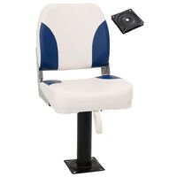 vidaXL Valties sėdynė su koja su 360° pasukimo mechanizmu