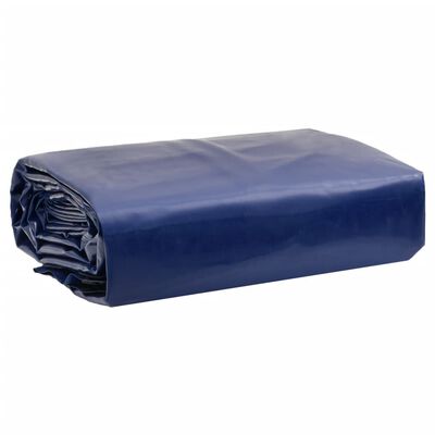 vidaXL Tentas, mėlynos spalvos, 1x2,5m, 650g/m²