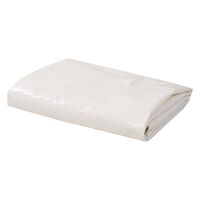 vidaXL Tentas, baltas, 650 g/m², 1,5x10m