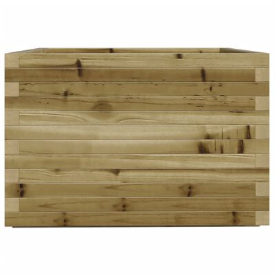 vidaXL Sodo lovelis, 70x70x49,5cm, impregnuota pušies mediena