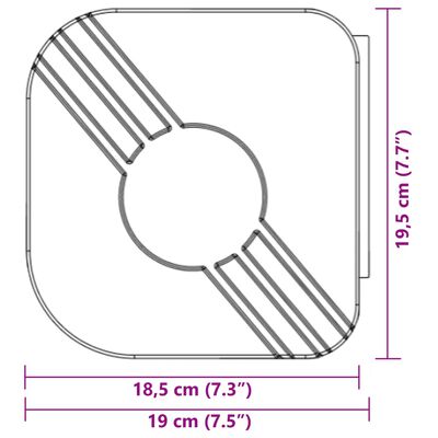 vidaXL Ištraukiama markizė, mėlyna/balta, 5x3m, audinys ir aliuminis