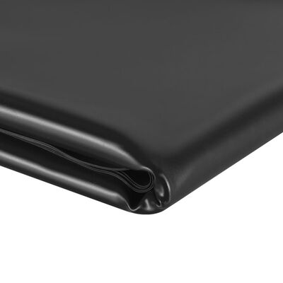 vidaXL Tvenkinio įdėklas, juodos spalvos, 6x3m, PVC, 1mm