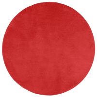 vidaXL Kilimas OVIEDO, raudonos spalvos, 120cm, trumpi šereliai
