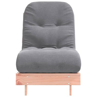 vidaXL Futono sofa-lova su čiužiniu, 60x206x11cm, douglas eglė