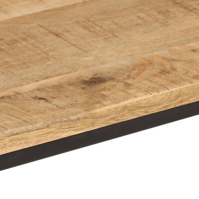 vidaXL Konsolinis staliukas, 90x30x75cm, mango mediena ir geležis