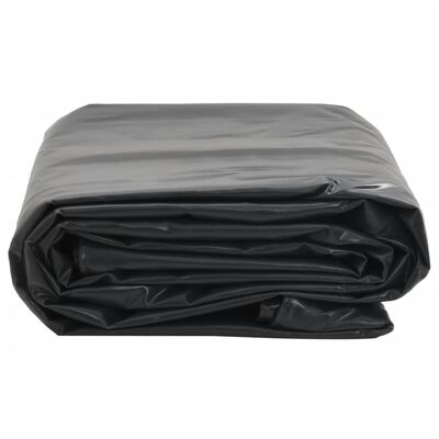 vidaXL Tentas, juodos spalvos, 5x8m, 650g/m²