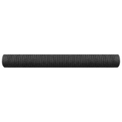 vidaXL Privatumo suteikiantis tinklelis, antracito, 3,6x25m, HDPE