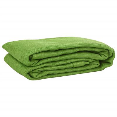 vidaXL Palapinės kilimas, šviesiai žalios spalvos, 250x400cm, HDPE