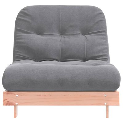 vidaXL Futono sofa-lova su čiužiniu, 90x206x11cm, douglas eglė