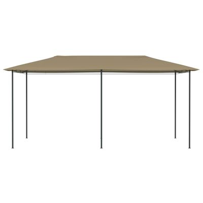 vidaXL Pavėsinė, taupe spalvos, 2,98x5,3x2,59m, 160g/m²