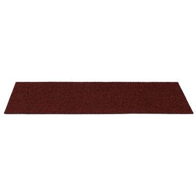 vidaXL Lipnūs laiptų kilimėliai, 15vnt., raudoni, 60x25cm