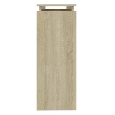 vidaXL Konsolinis staliukas, ąžuolo, 102x30x80cm, apdirbta mediena