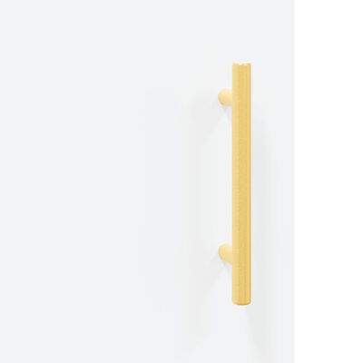 vidaXL Komoda, baltos spalvos, 34,5x34x180cm, apdirbta mediena