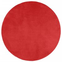 vidaXL Kilimas OVIEDO, raudonos spalvos, 80cm, trumpi šereliai