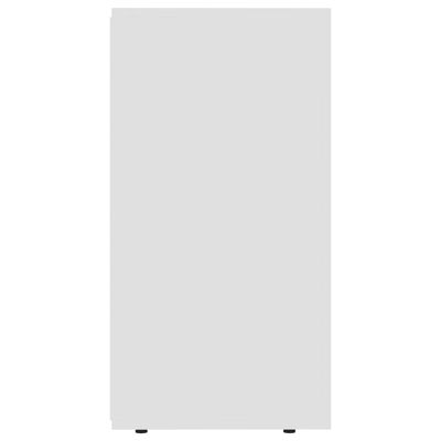 vidaXL Šoninė spintelė, baltos spalvos, 120x36x69cm, apdirbta mediena