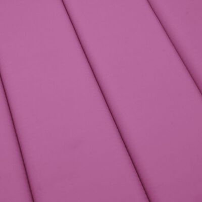 vidaXL Saulės gulto čiužinukas, rožinės spalvos, oksfordo audinys