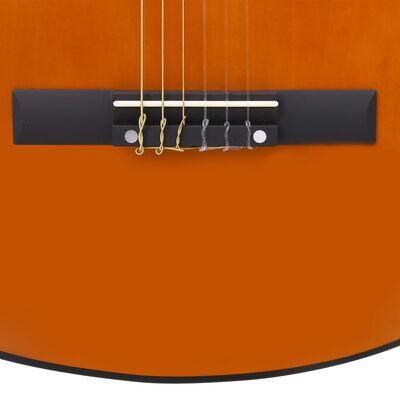 vidaXL Klasikinės gitaros rinkinys pradedantiesiems, 8 dalių, 3/4 36"