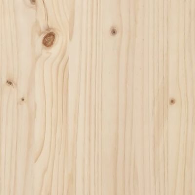 vidaXL Šoninė spintelė, 100x35x74,5cm, pušies medienos masyvas