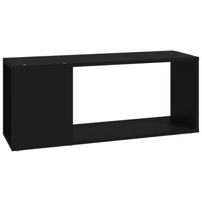 vidaXL Televizoriaus spintelė, juoda, 80x24x32cm, apdirbta mediena