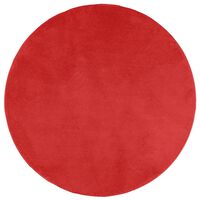 vidaXL Kilimas OVIEDO, raudonos spalvos, 240cm, trumpi šereliai