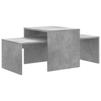 vidaXL Kavos staliukų rinkinys, betono, 100x48x40cm, apdirbta mediena