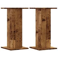 vidaXL Garsiakalbių stovai, 2vnt., medienos, 30x30x60cm, mediena