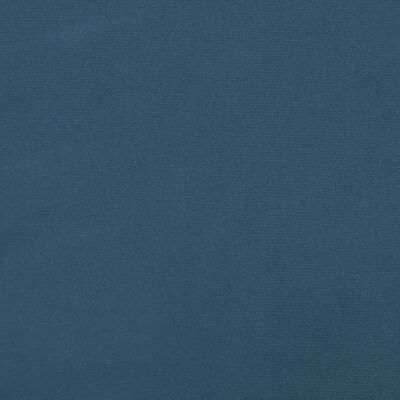 vidaXL Lovos rėmas, tamsiai mėlynos spalvos, 80x200 cm, aksomas
