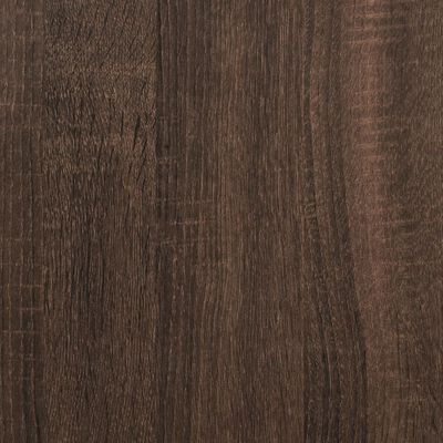 vidaXL Spintelė praustuvui, ruda ąžuolo, 60x30x60cm, apdirbta mediena