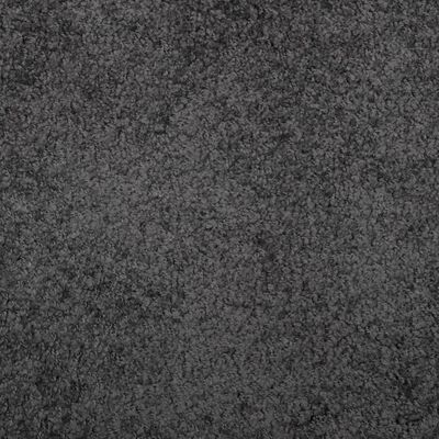 vidaXL Shaggy kilimas PAMPLONA, antracito, 120x120cm, aukšti šereliai