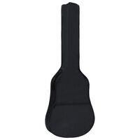 vidaXL Gitaros dėklas 1/2 dydžio gitarai, juodas, 94x35 cm, audinys