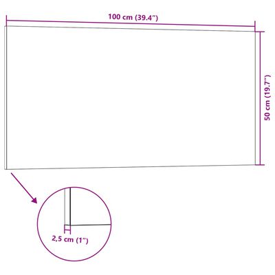 vidaXL 3D Sienų plokštės, 5vnt., šviesiai rudos, 100x50 cm, EPS