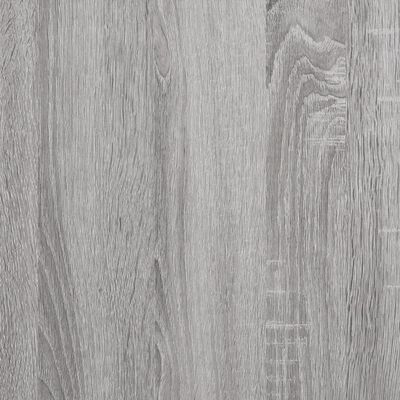 vidaXL Kavos staliukas, pilkas ąžuolo, 100x50x35cm, apdirbta mediena