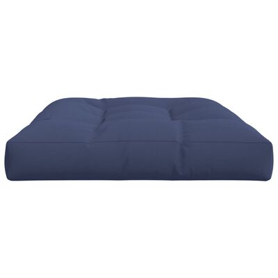 vidaXL Paletės pagalvėlė, tamsiai mėlyna, 120x80x12cm, audinys