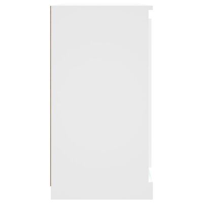 vidaXL Šoninė spintelė, balta, 70x35,5x67,5cm, apdirbta mediena