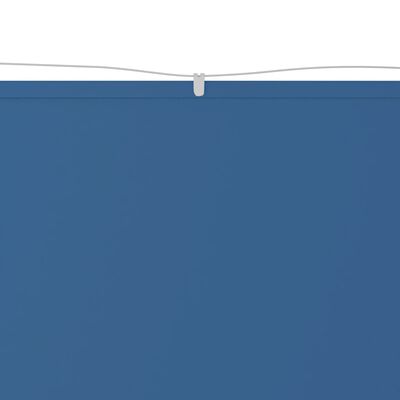 vidaXL Vertikali markizė, mėlynos spalvos, 60x420cm, oksfordo audinys