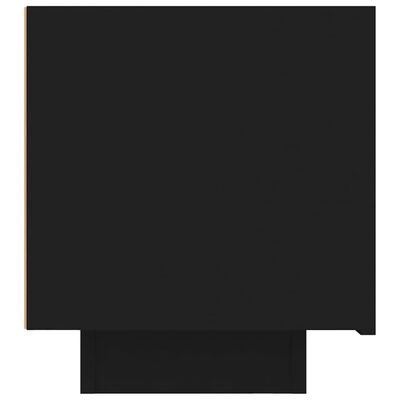 vidaXL Naktinė spintelė, juodos spalvos, 100x35x40cm, MDP