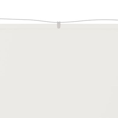 vidaXL Vertikali markizė, baltos spalvos, 180x1200cm, oksfordo audinys