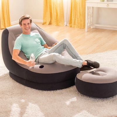 Intex Pripučiama kėdė su pufu Ultra Lounge Relax, 68564NP