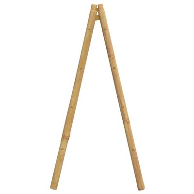 vidaXL Kabykla rankšluosčiams, 90x50x100cm, bambukas, 4 pakopų