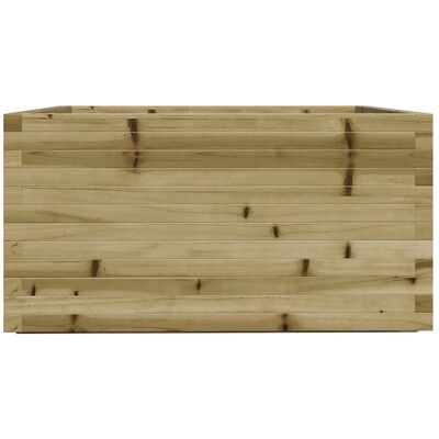 vidaXL Sodo lovelis, 90x90x49,5cm, impregnuota pušies mediena