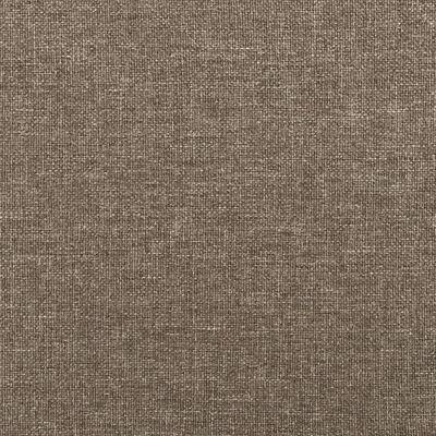 vidaXL Galvūgalis, 2vnt., taupe spalvos, 80x5x78/88cm, audinys