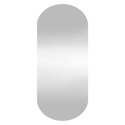 vidaXL Sieninis veidrodis, 35x80cm, stiklas, ovalo formos
