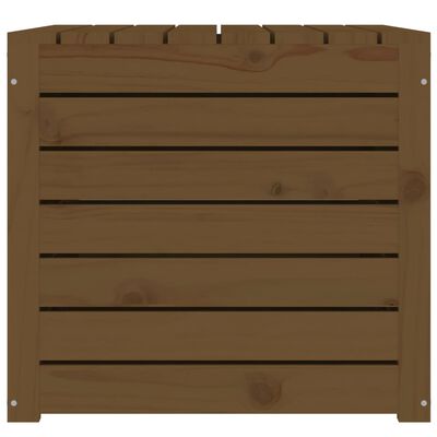 vidaXL Sodo dėžė, medaus ruda, 101x50,5x46,5cm, pušies masyvas