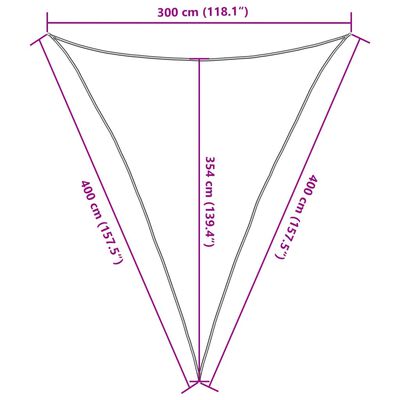 vidaXL Burė nuo saulės, pilka, 3x4x4m, 100% oksfordo poliesteris