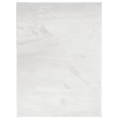 vidaXL Kilimas OVIEDO, pilkos spalvos, 240x340cm, trumpi šereliai