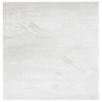 vidaXL Kilimas OVIEDO, pilkos spalvos, 160x160cm, trumpi šereliai