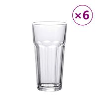 vidaXL Alaus stiklinės, 6vnt., 475 ml