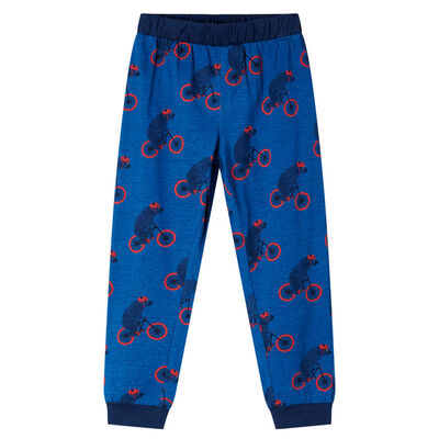 Vaikiška pižama ilgomis rankovėmis, benzino spalvos, 116 dydžio